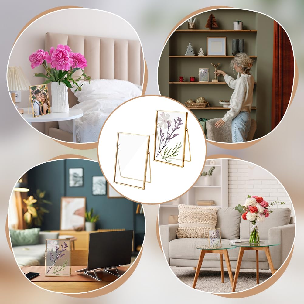 Amazon.co.jp: NBEADS ガラス押し花フレーム 2個 6x4インチ ガラス